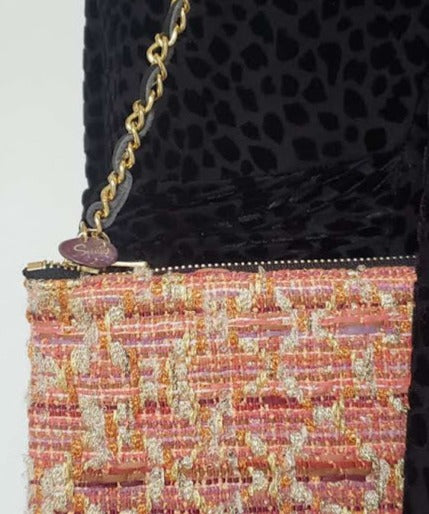 Sac pochette de cocktail "Cosmopolitan Royal et peinture impressionniste."