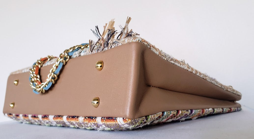 Sac à main de fêtes " Saint Tropez, au 20ème siècle".
