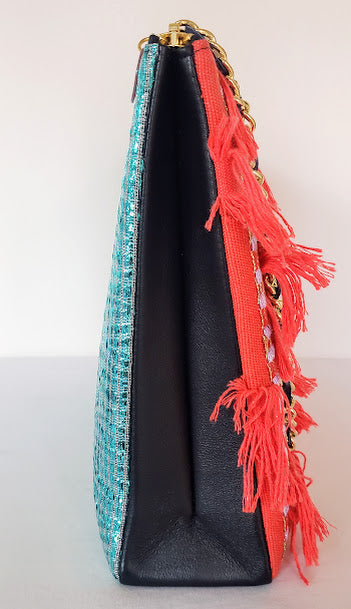 Sac à main de fêtes " Célébration du Printemps en pleine la nature, chants tziganes et poussée végétale."