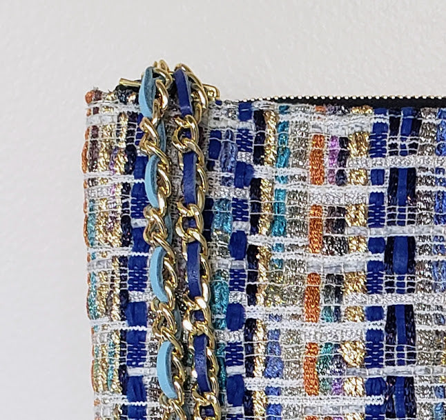 Sac à main "Bleus des vagues sur le sable."