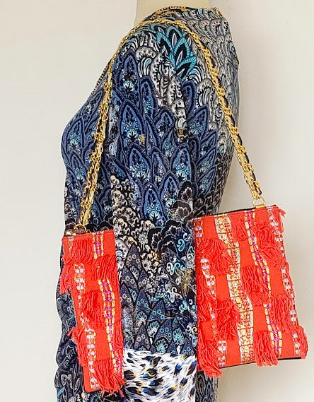 Sac à main de fêtes " Célébration du Printemps en pleine la nature, chants tziganes et poussée végétale."