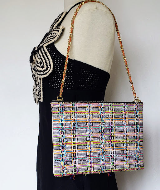 Sac pochette chaîne " Ibiza jour et nuit."