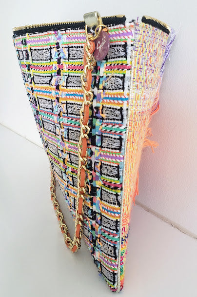 Sac pochette chaîne " Ibiza jour et nuit."