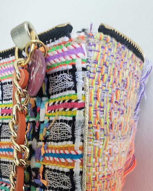 Sac pochette chaîne " Ibiza jour et nuit."