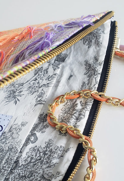 Sac pochette chaîne " Ibiza jour et nuit."