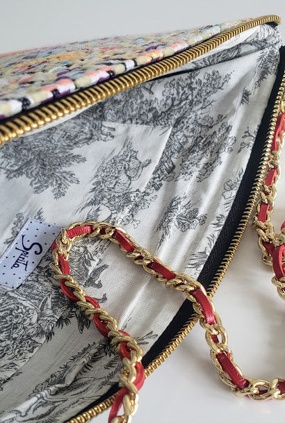Sac pochette multicolore "Pain de sucre de Rio de Janeiro."