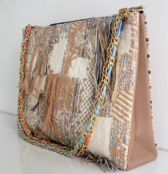 Sac à main de fêtes " Saint Tropez, au 20ème siècle".