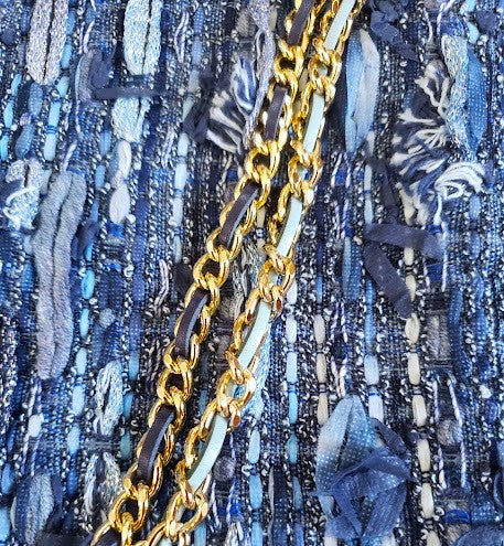 Sac à main "Bleu Océan Atlantique, pleine mer." PRECOMMANDE.
