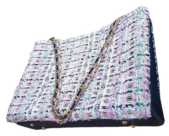 Sac à main multicolore de Fête Foraine "L'univers gourmand des sucres d'Orges et barbes à papa." PRECOMMANDE.