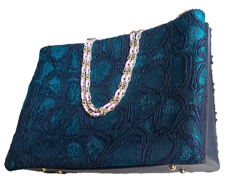 Sac à main de fêtes "Hommage 1 à Mr Yves Saint Laurent." PRECOMMANDE.