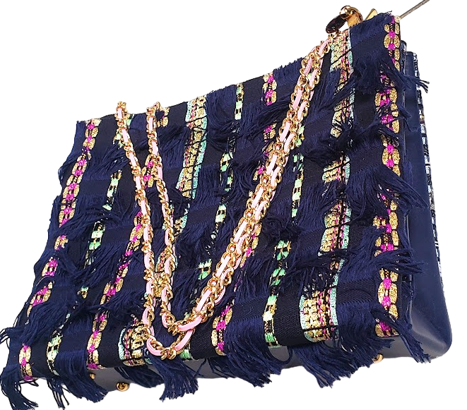 Sac à main de fêtes "Hommage 3 à Mr Yves Saint Laurent." PRECOMMANDE.