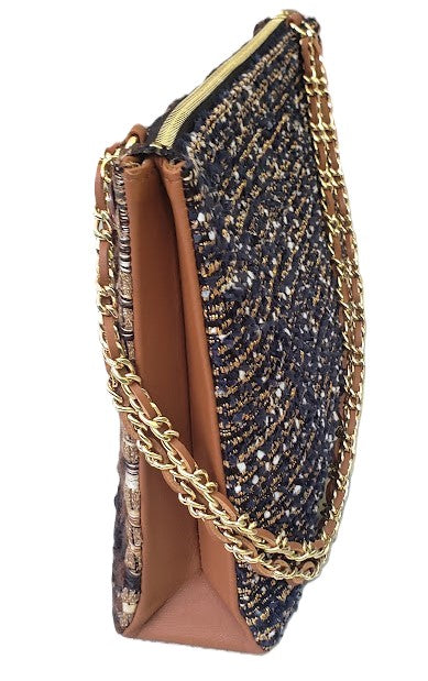 Sac à main "Ecorce de sapin sous une nuit étoilée."