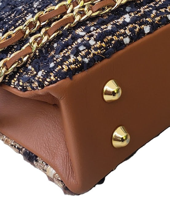 Sac à main "Ecorce de sapin sous une nuit étoilée."
