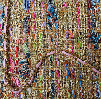 Sac pochette "Vert" précieux n°4 de Murano. PRECOMMANDE.
