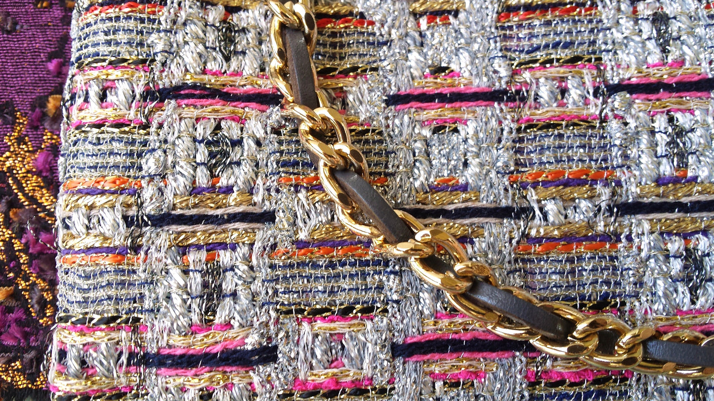 Sac pochette chaîne "Eclat Haute Joaillerie."