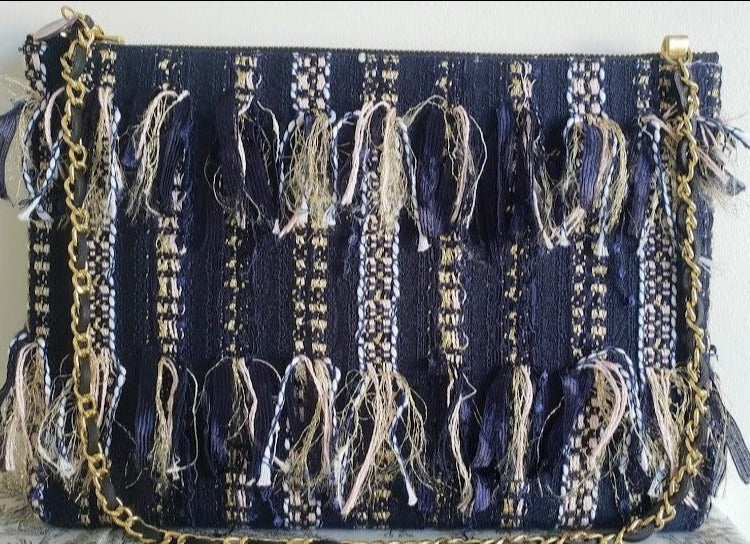 Sac pochette chaîne "Lumières de New York."