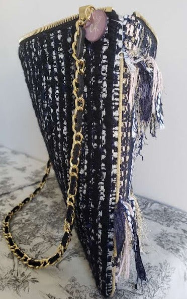 Sac pochette chaîne "Lumières de New York."