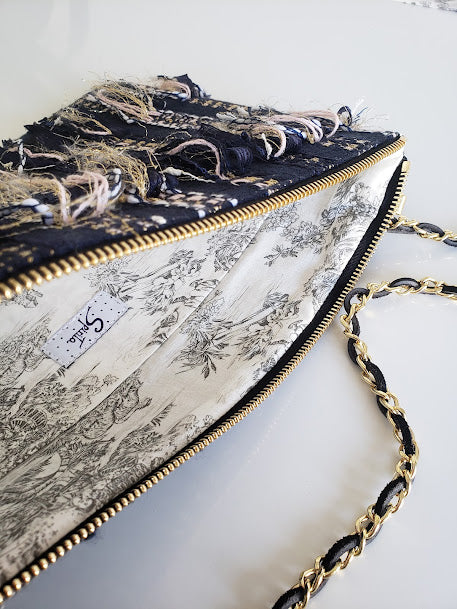 Sac pochette chaîne "Lumières de New York."