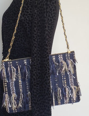 Sac pochette chaîne "Lumières de New York."
