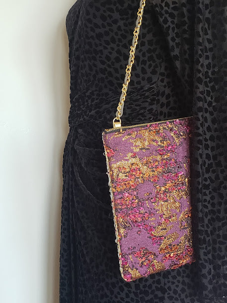 Sac pochette chaîne "Eclat Haute Joaillerie."