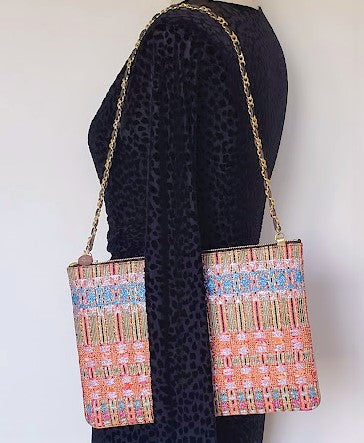 Sac pochette chaîne "Eclat Haute Joaillerie."
