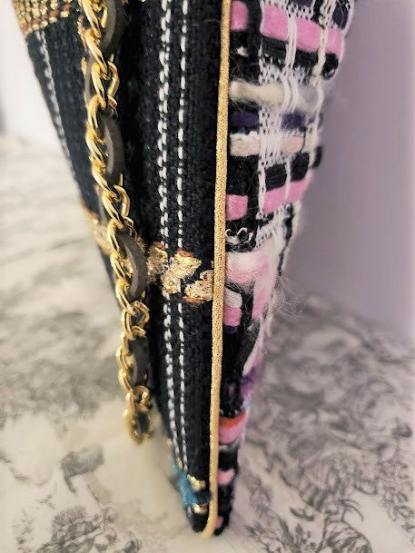 Sac pochette floral "Eclosion des fleurs de cerisiers et retour de la sève dans les branches."
