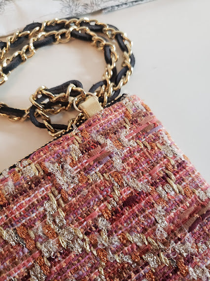 Sac pochette de cocktail "Cosmopolitan Royal et peinture impressionniste."