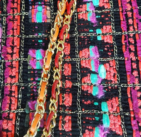 Sac à main de fêtes "Hommage 5 à Mr Yves Saint Laurent." PRECOMMANDE.