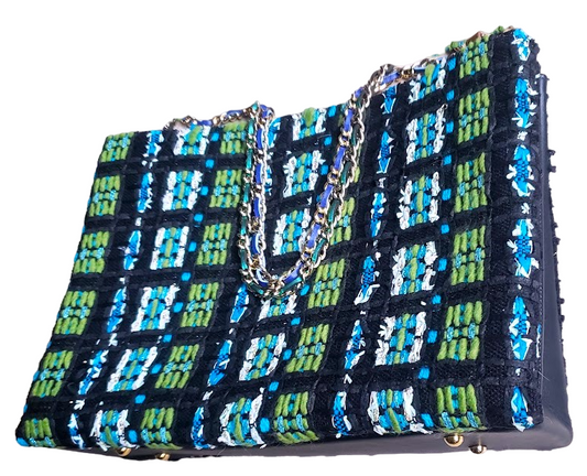 Sac à main de fêtes "Hommage 4 à Mr Yves Saint Laurent." PRECOMMANDE.