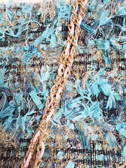 Sac à main de fêtes "Hommage 3 à Mr Yves Saint Laurent." PRECOMMANDE.