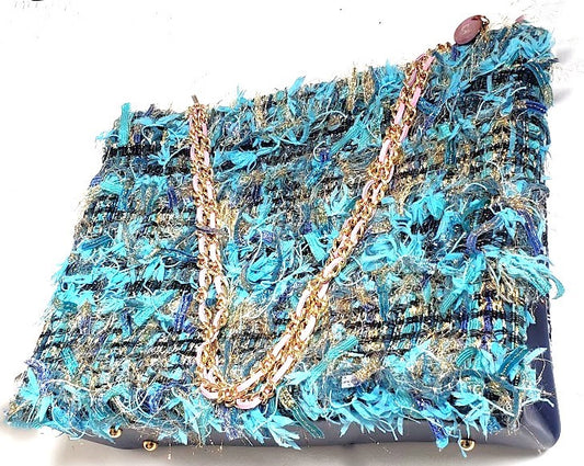 Sac à main de fêtes "Hommage 3 à Mr Yves Saint Laurent." PRECOMMANDE.