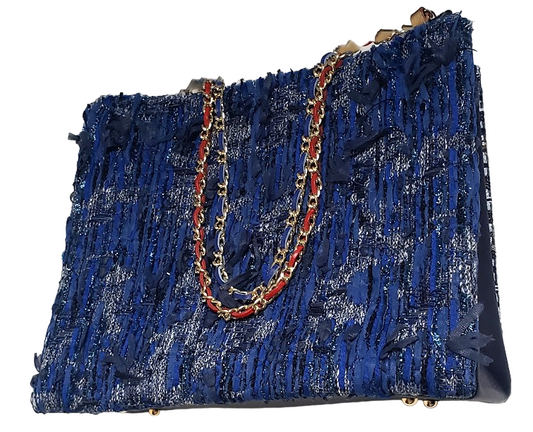 Sac à main de fêtes "Hommage 7 à Mr Yves Saint Laurent." PRECOMMANDE.