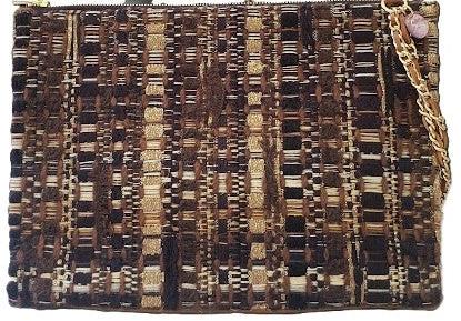 Sac à main "Ecorce de sapin sous une nuit étoilée."