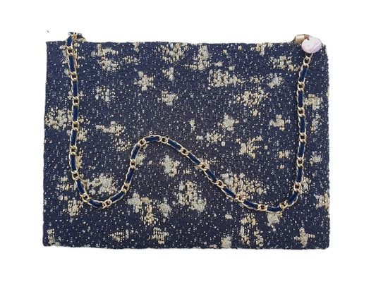 sac pochette "Lumière de lune et mer scintillante." PRECOMMANDE.