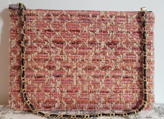 Sac pochette de cocktail "Cosmopolitan Royal et peinture impressionniste."